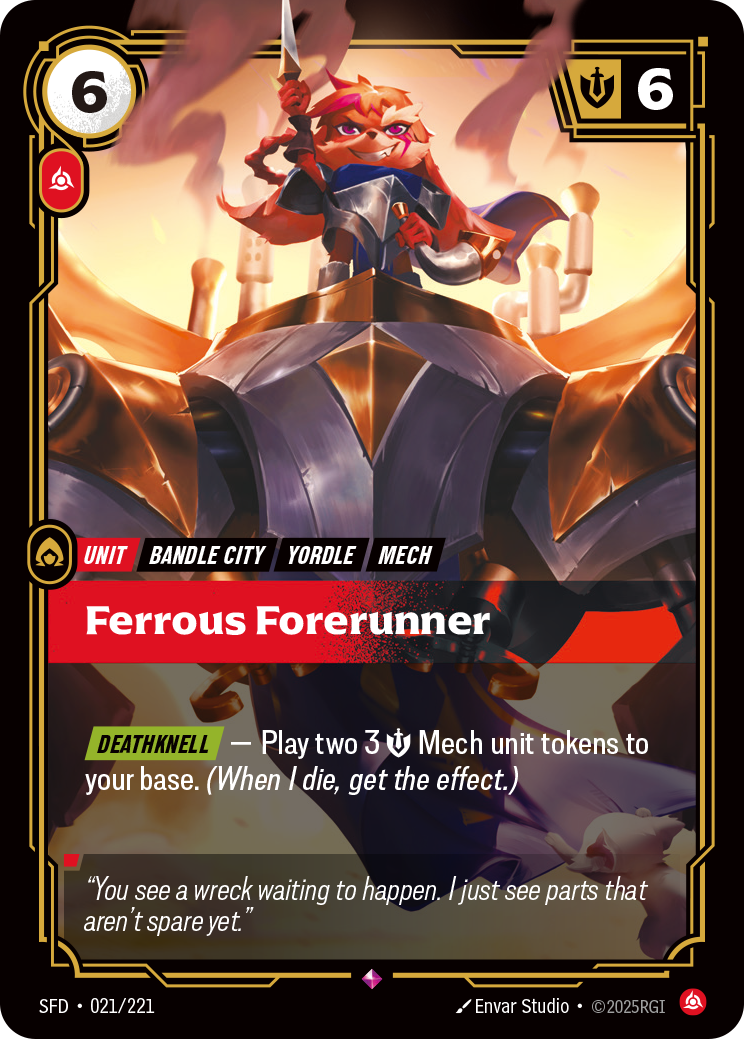 Ferrous Forerunner